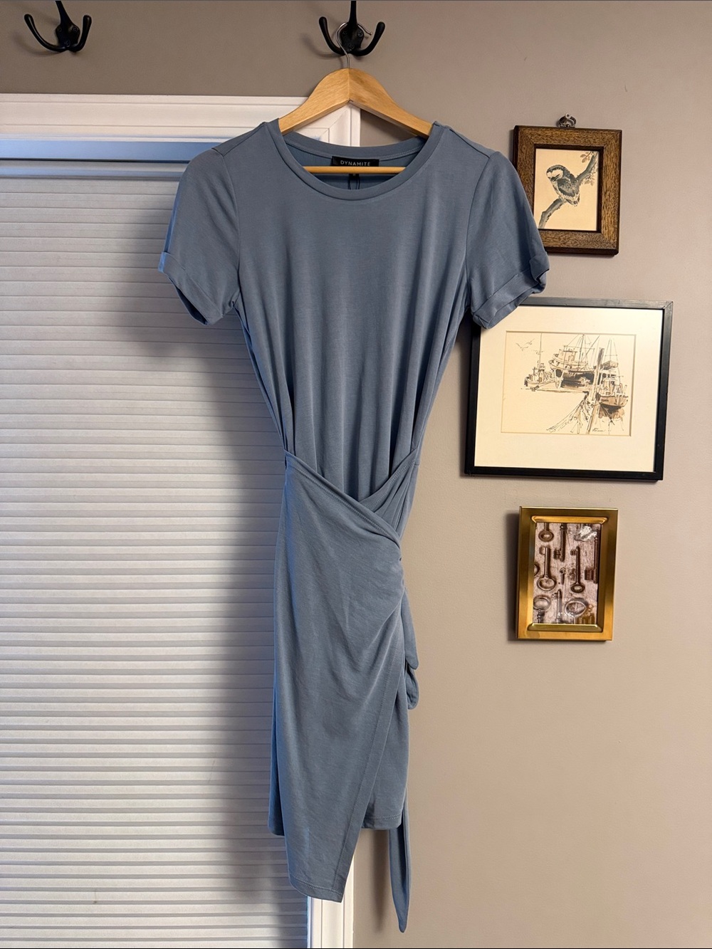 DYNAMITE T-Shirt Wrap Dress